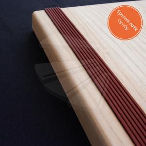 Antislip tape 28mm Mahonie bruin
