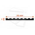 Maatvoering antisliptape Robuust
